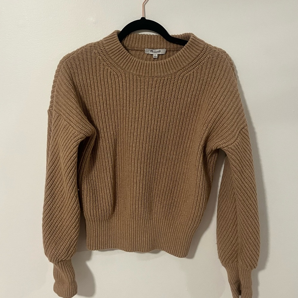 Madewell brown sweater